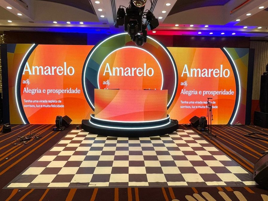 Award ceremony stage — TES set-design project
